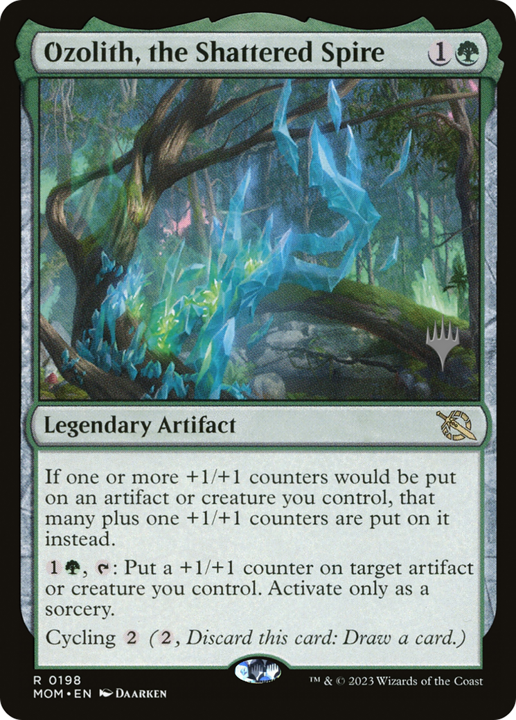 Ozolith, the Shattered Spire (Promo Pack) [March of the Machine Promos]