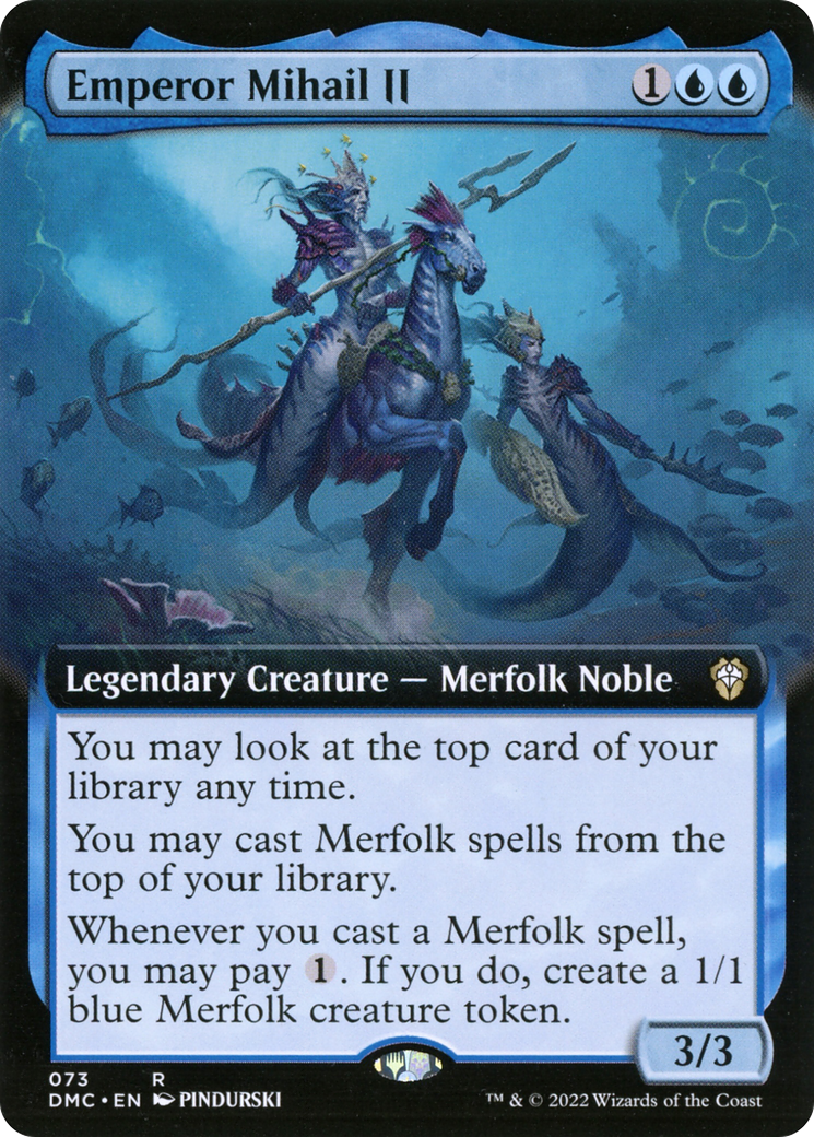 Emperor Mihail II (Extended Art) [Dominaria United Commander]
