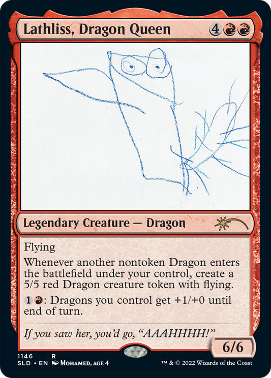 Lathliss, Dragon Queen (1146) [Secret Lair Drop Series]