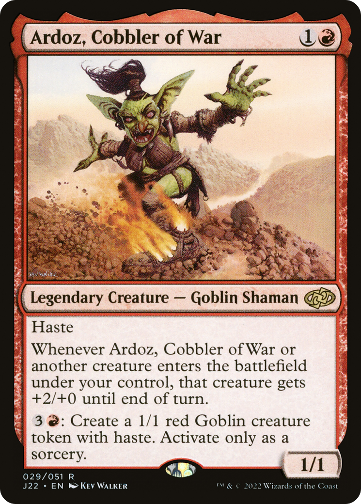 Ardoz, Cobbler of War [Jumpstart 2022]