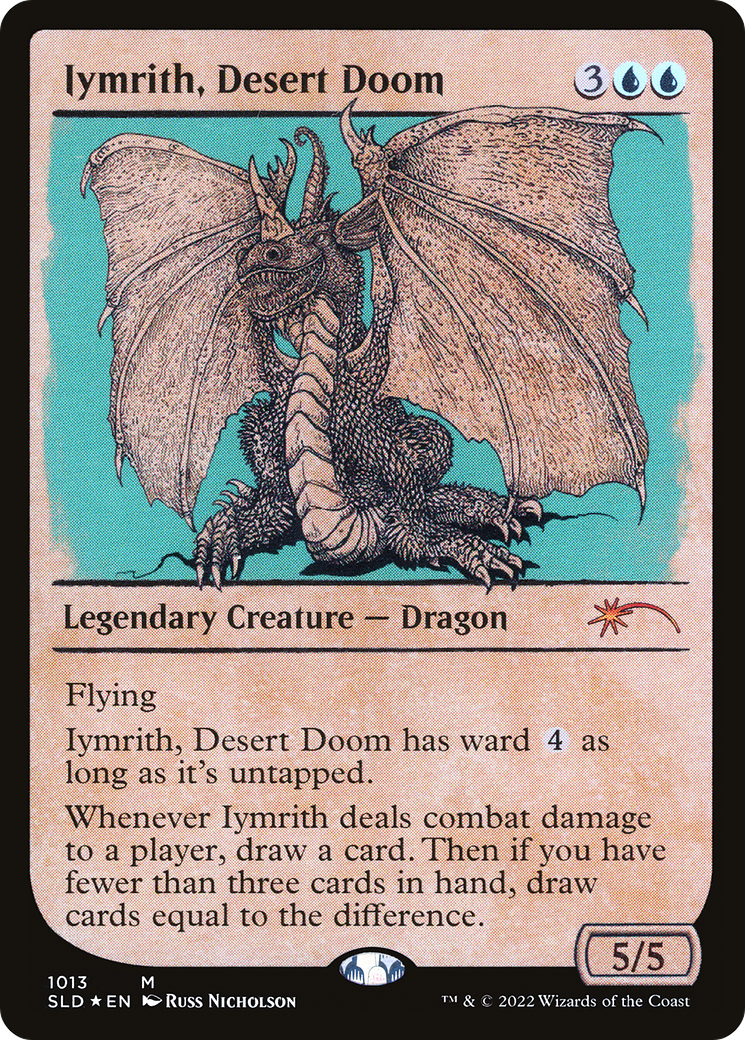 Iymrith, Desert Doom (Showcase) [Secret Lair Drop Series]