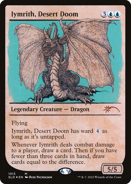 Iymrith, Desert Doom (Showcase) [Secret Lair Drop Series]