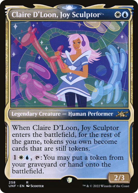 Claire D'Loon, Joy Sculptor (Showcase) [Unfinity]