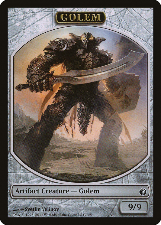 Golem Token [Mirrodin Besieged Tokens]