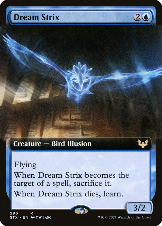 Dream Strix (Extended Art) [Strixhaven: School of Mages]