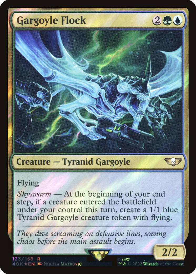 Gargoyle Flock (Surge Foil) [Warhammer 40,000]
