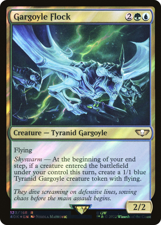Gargoyle Flock (Surge Foil) [Warhammer 40,000]