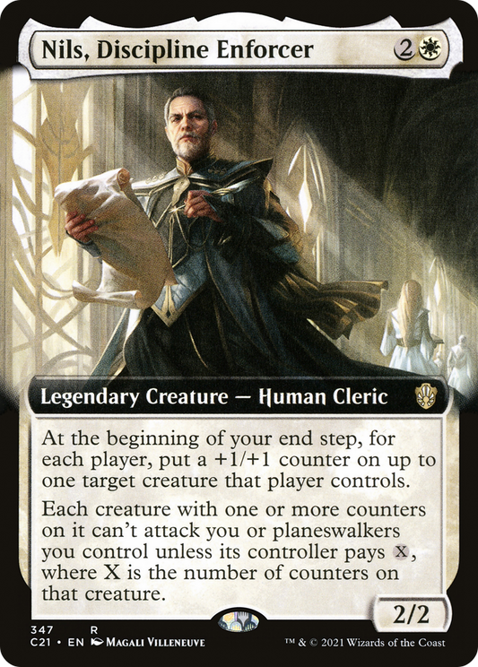 Nils, Discipline Enforcer (Extended Art) [Commander 2021]