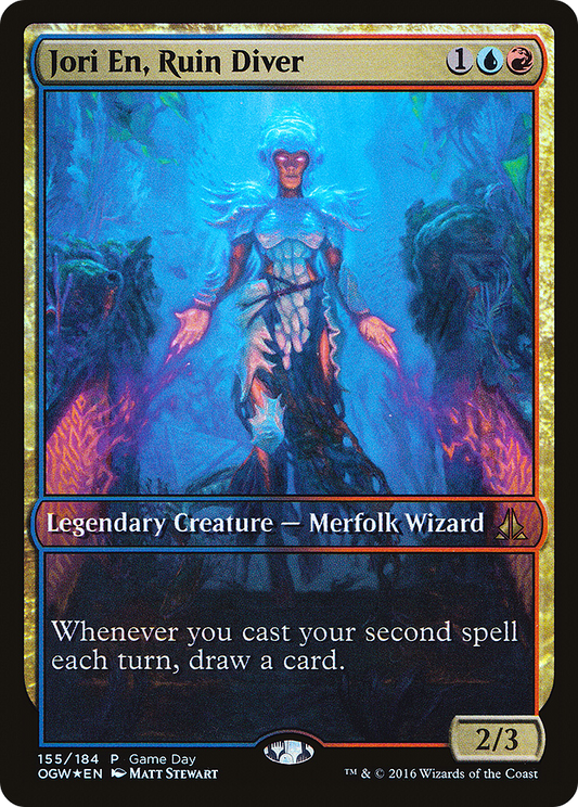 Jori En, Ruin Diver (Game Day) (Full Art) [Oath of the Gatewatch Promos]