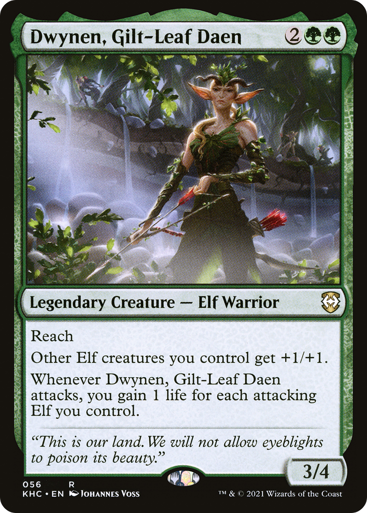Dwynen, Gilt-Leaf Daen [Kaldheim Commander]