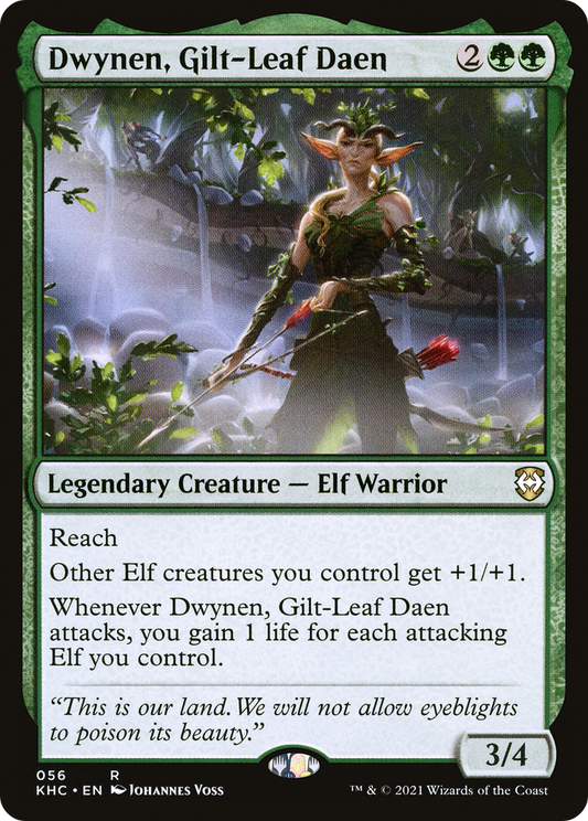 Dwynen, Gilt-Leaf Daen [Kaldheim Commander]