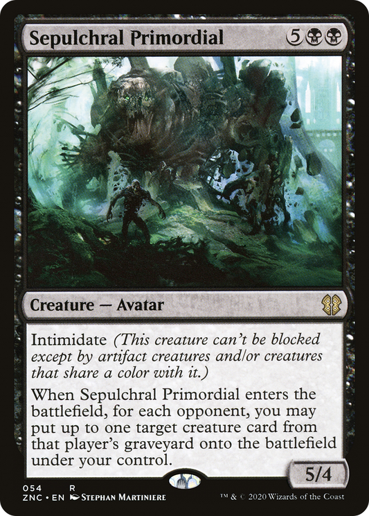 Sepulchral Primordial [Zendikar Rising Commander]