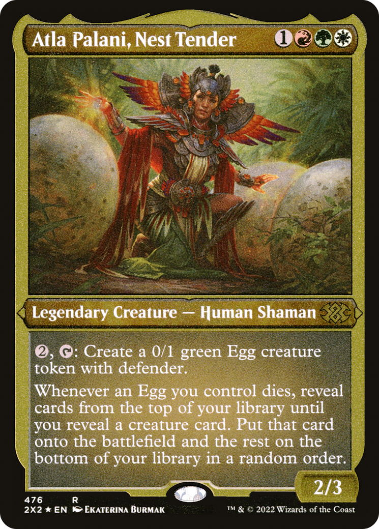 Atla Palani, Nest Tender (Foil Etched) [Double Masters 2022]