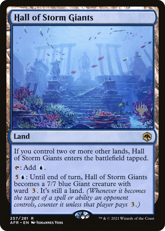 Hall of Storm Giants (Promo Pack) [Dungeons & Dragons: Adventures in the Forgotten Realms Promos]