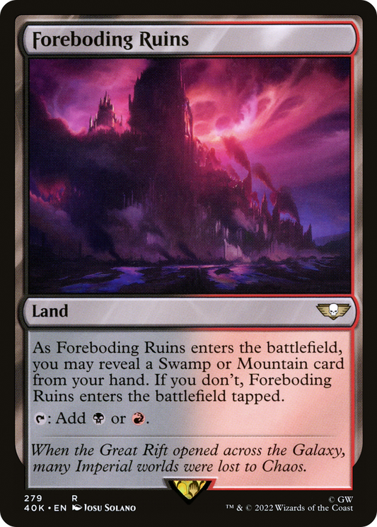 Foreboding Ruins [Warhammer 40,000]
