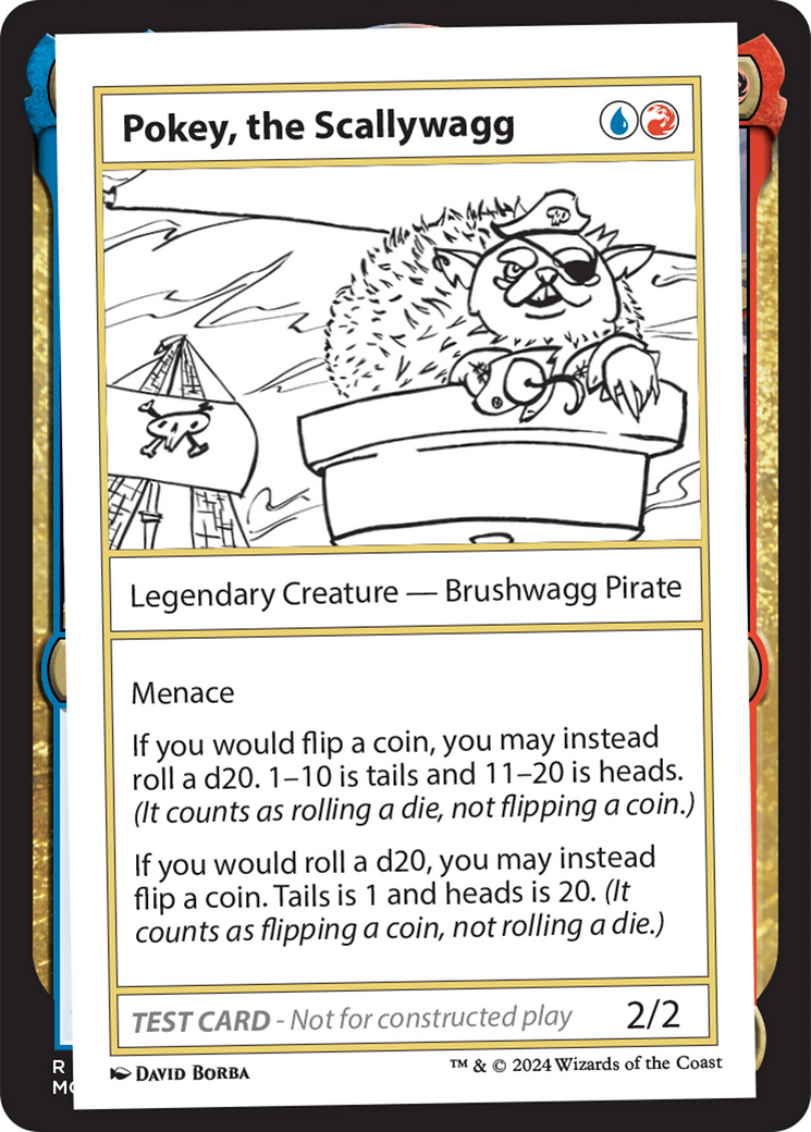 Pokey, the Scallywagg (MB2PC-600) - Mystery Booster 2