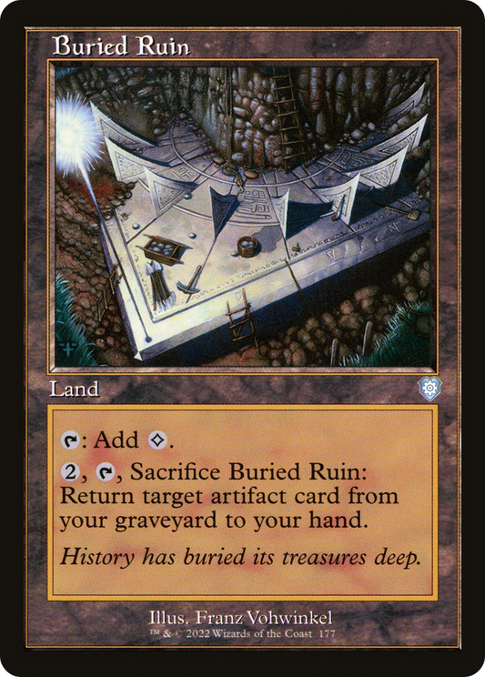 Buried Ruin (Retro) [The Brothers' War Commander]