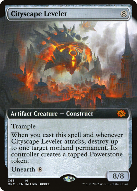 Cityscape Leveler (Extended Art) [The Brothers' War]