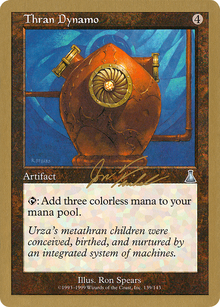 Thran Dynamo (Jon Finkel) [World Championship Decks 2000]