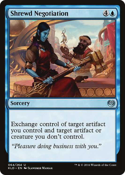 Shrewd Negotiation [Kaladesh]