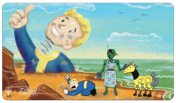 Ultra PRO: Playmat - Fallout Commander (Ravages of War)