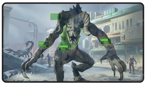 Ultra PRO: Playmat Stitched- Fallout Commander (VATS)