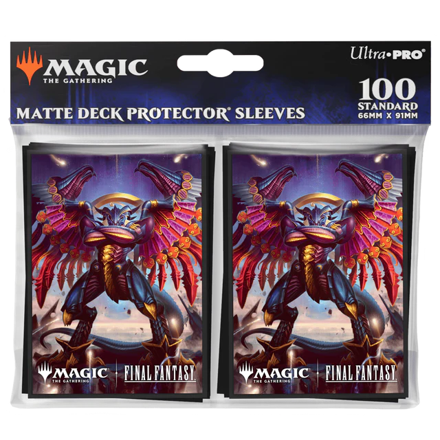 Ultra PRO: Standard 100ct Sleeves - Final Fantasy (Summon: Bahamut)