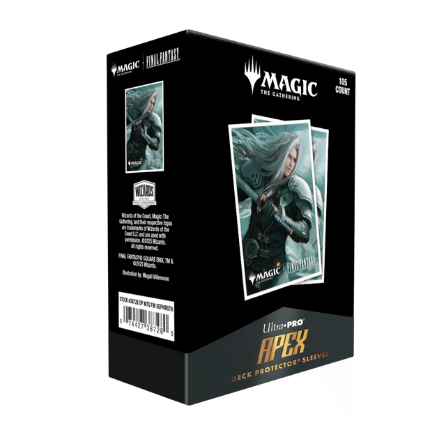Ultra PRO: Standard 105ct APEX Sleeves - Final Fantasy (Sephiroth, Planet's Heir)