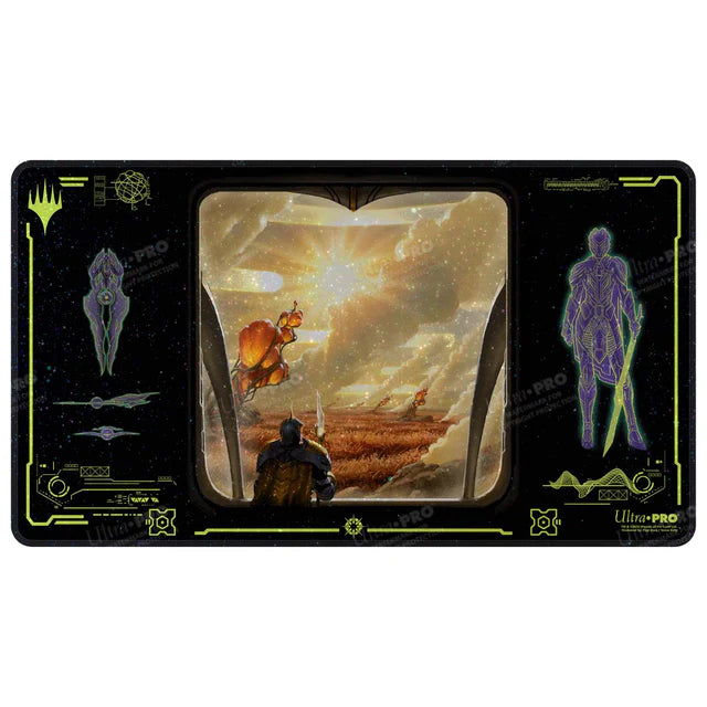 Ultra Pro Edge of Eternities Holofoil Playmat - Adagia, Windswept Bastion
