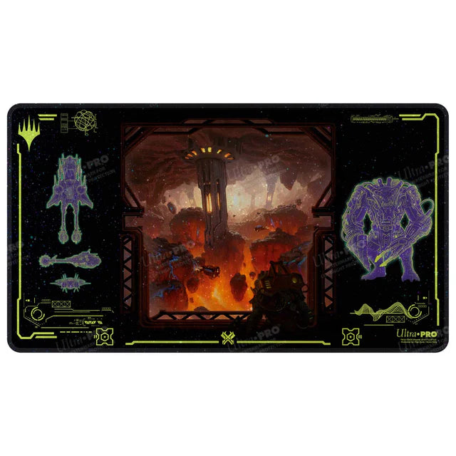 Ultra Pro Edge of Eternities Holofoil Playmat - Kavaron, Memorial World