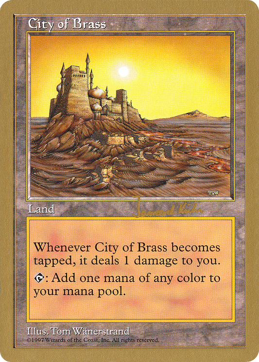 City of Brass (Janosch Kuhn) [World Championship Decks 1997]