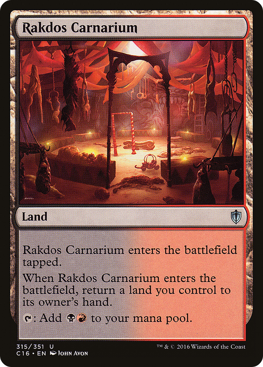 Rakdos Carnarium [Commander 2016]