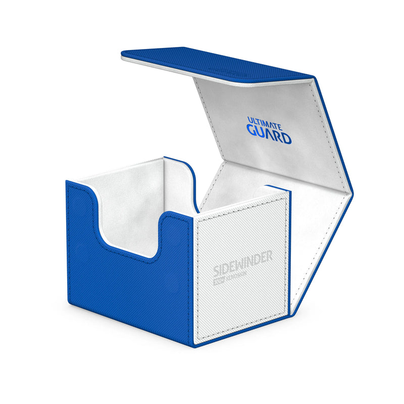 Ultimate Guard Sidewinder Synergy Deck Box - Blue/White (100+)