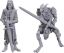 Wizkids Nolzur's Marvelous Miniatures: Skeleton Knights (LE 50th Anniversary)