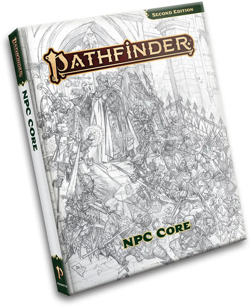 Pathfinder 2E NPC Core (Sketch Cover)