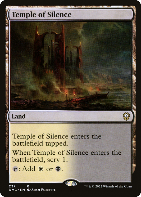 Temple of Silence [Dominaria United Commander]