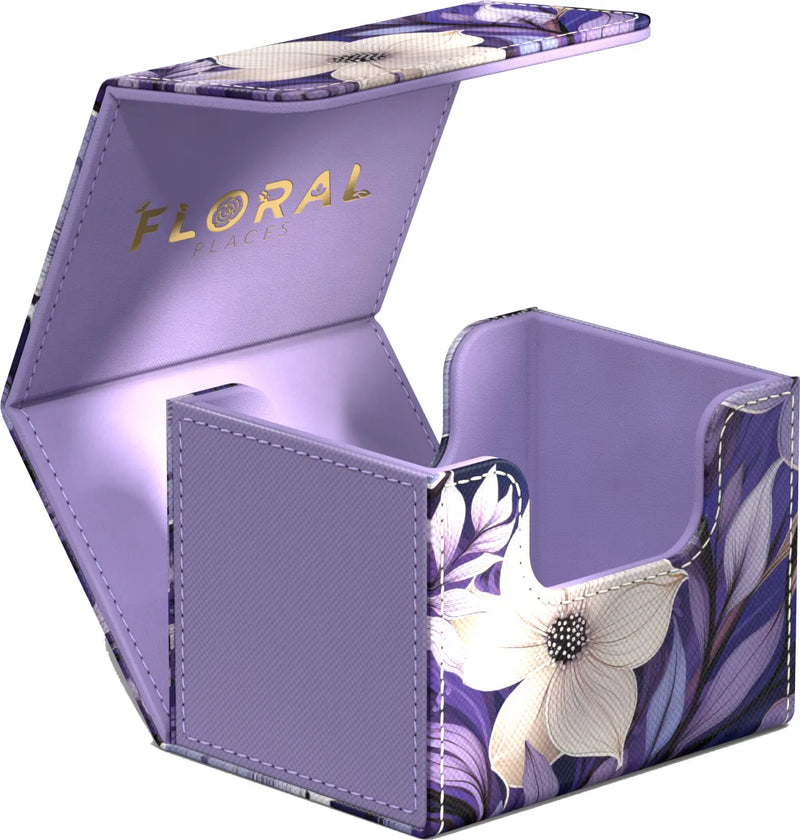 Ultimate Guard Sidewinder Deck Box - Floral Places III - Moonlit Glen (133+)