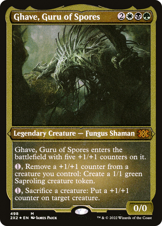Ghave, Guru of Spores (Foil Etched) [Double Masters 2022]