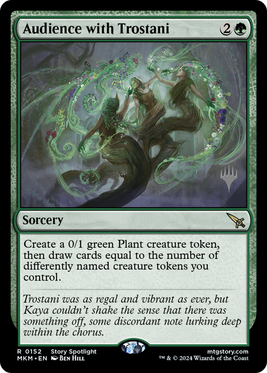 Audience with Trostani (Promo Pack) [Murders at Karlov Manor Promos]
