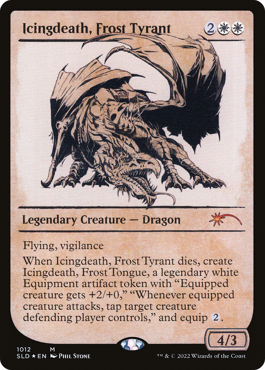 Icingdeath, Frost Tyrant (Showcase) [Secret Lair Drop Series]