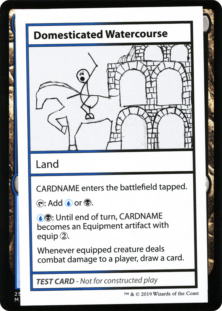 Domesticated Watercourse (2021 Edition) [Mystery Booster Playtest Cards]
