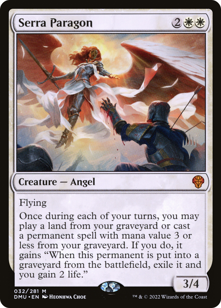 Serra Paragon (Promo Pack) [Dominaria United Promos]