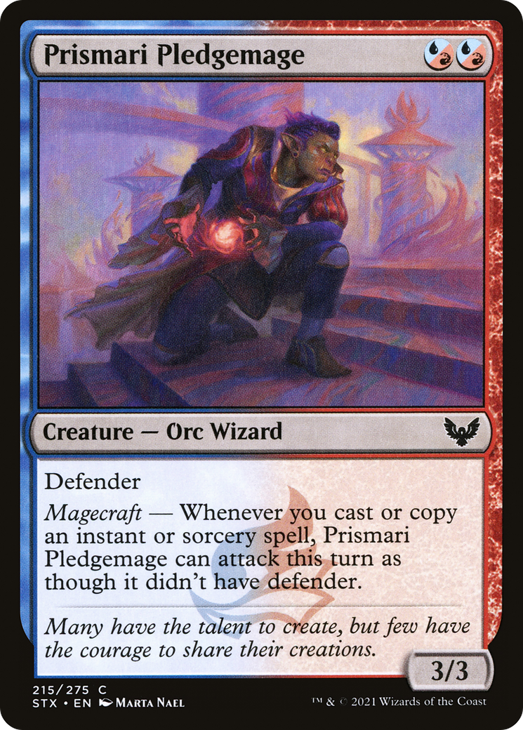 Prismari Pledgemage [Strixhaven: School of Mages]