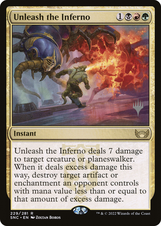 Unleash the Inferno (Promo Pack) [Streets of New Capenna Promos]