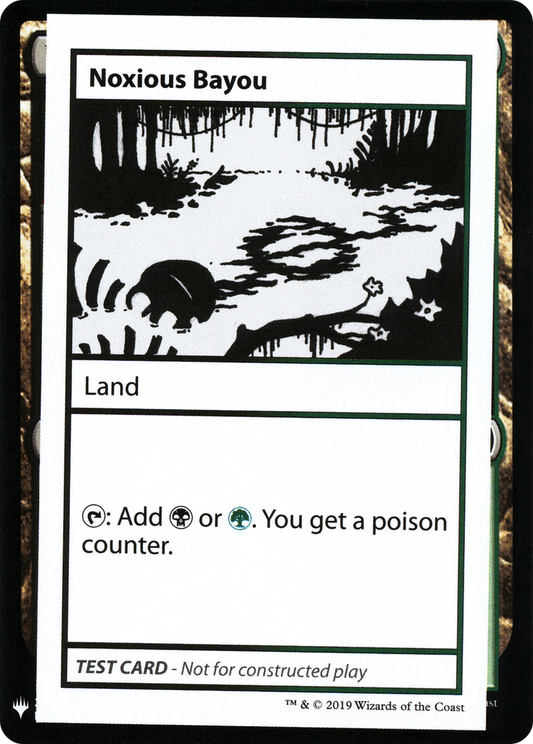 Noxious Bayou [Mystery Booster Playtest Cards]