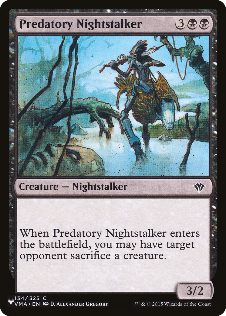Predatory Nightstalker [The List]