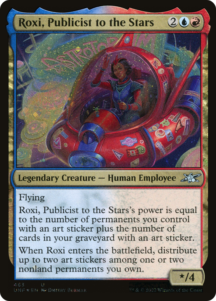 Roxi, Publicist to the Stars (Galaxy Foil) [Unfinity]