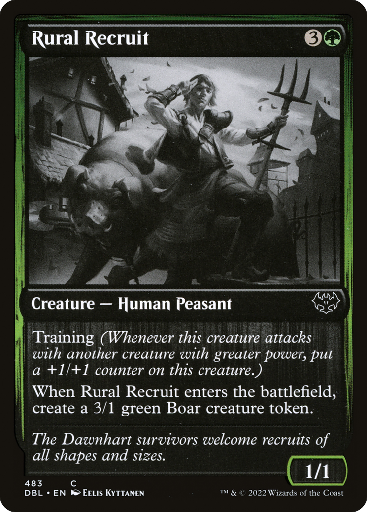 Rural Recruit [Innistrad: Double Feature]