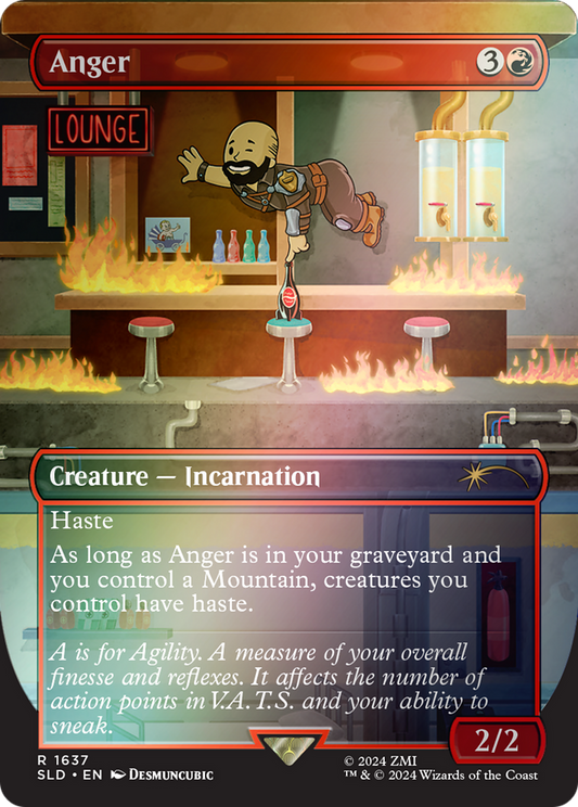 Anger (Rainbow Foil) [Secret Lair Drop Series]