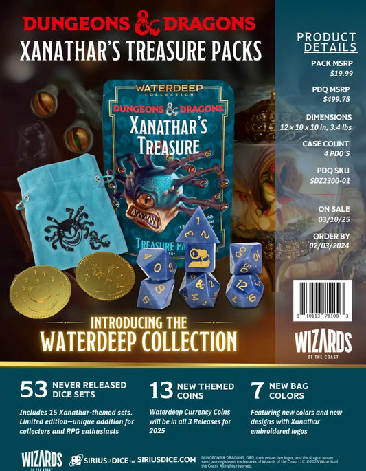Xanathar's Treasure Pack Dice Sets